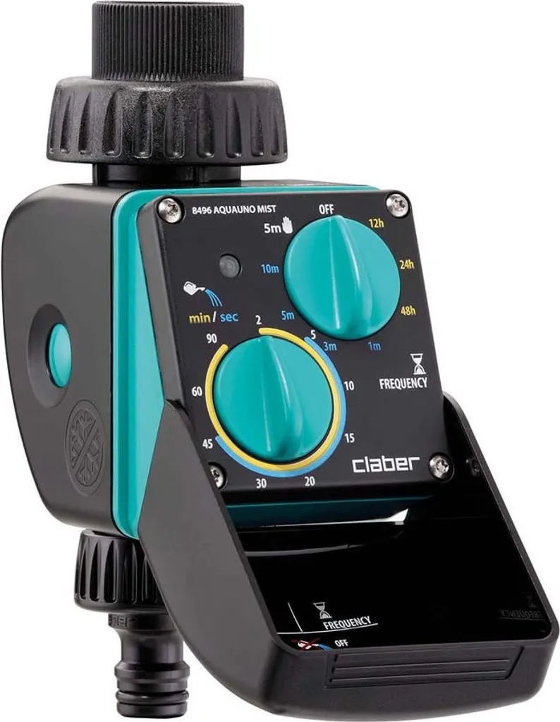 Programmateur d'arrosage automatique Claber Aquauno Mist monovoie