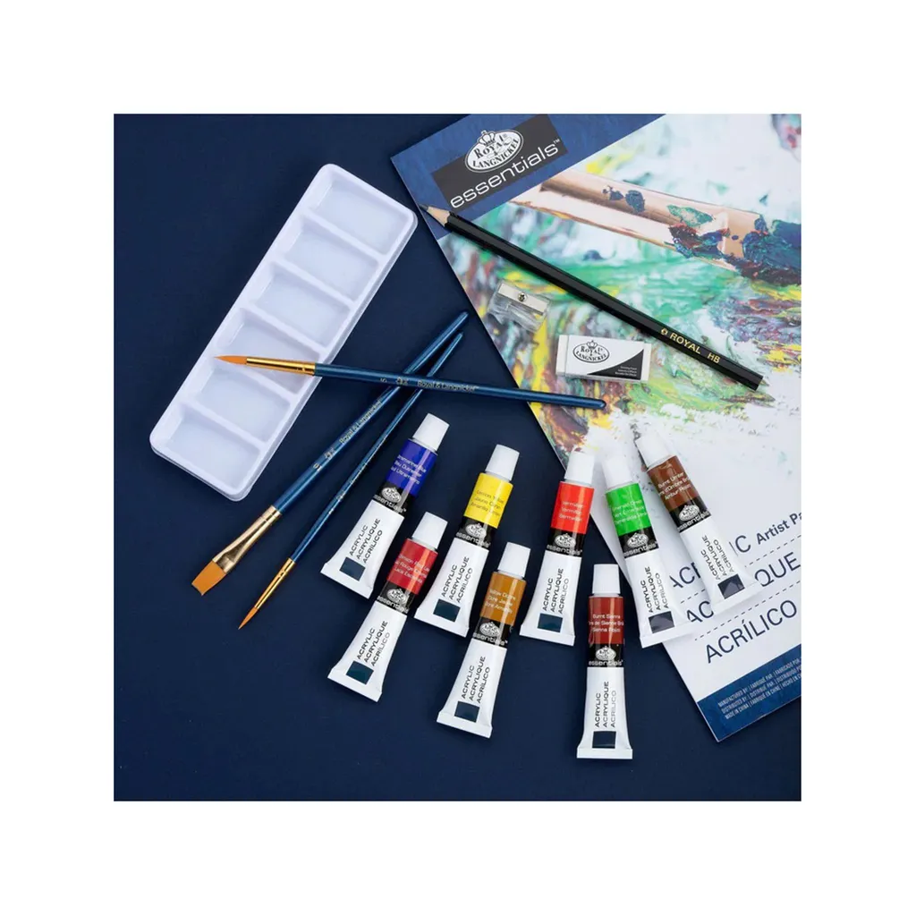 Royal & Langnickel set artistico acrilico RD 844, confezione da 21 pezzi