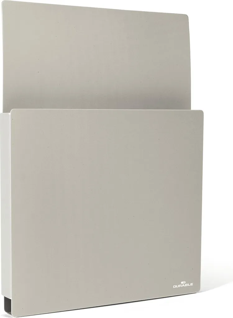 Cadre d'Affichage Magnétique A4 Gris INFO BOX DURABLE Lot de 1 Unité