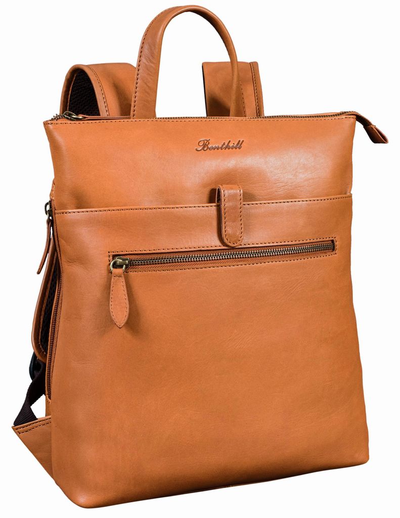 Benthill Rucksack Echt Leder | Kurierrucksack aus Produktbild 