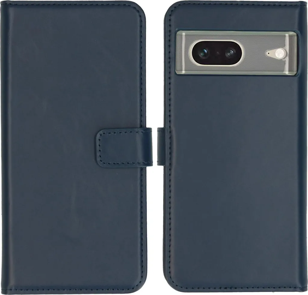 Offerta Selencia Custodia Pelle Google Pixel 7 Blu - Il Miglior Prezzo