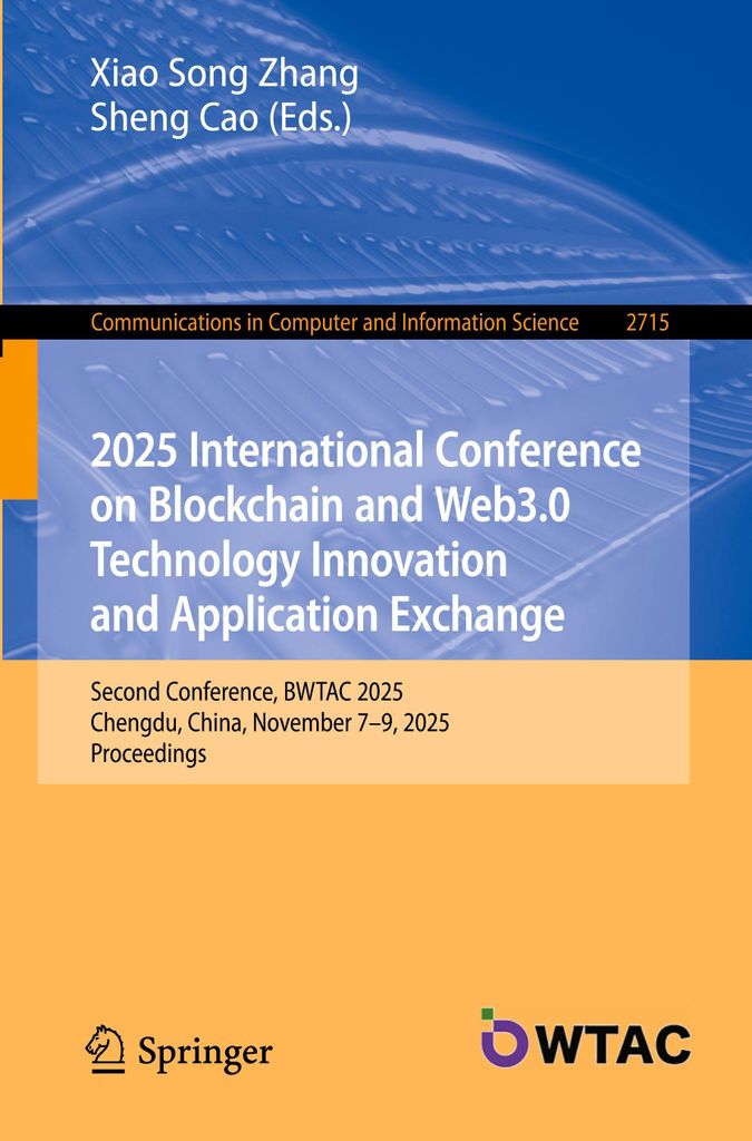 2025 International Conference on Blockchain and Web3.0 Technology Innovation and Application Exchange