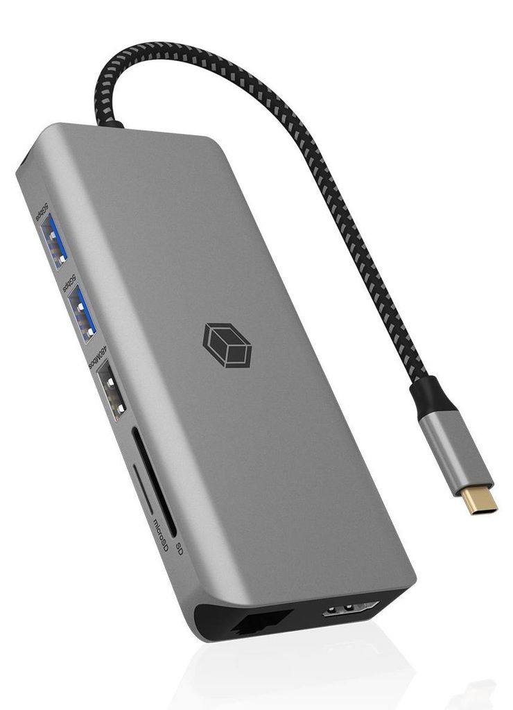 ICY BOX IB-DK4061-CPD Notebook Dockingstation Produktbild 