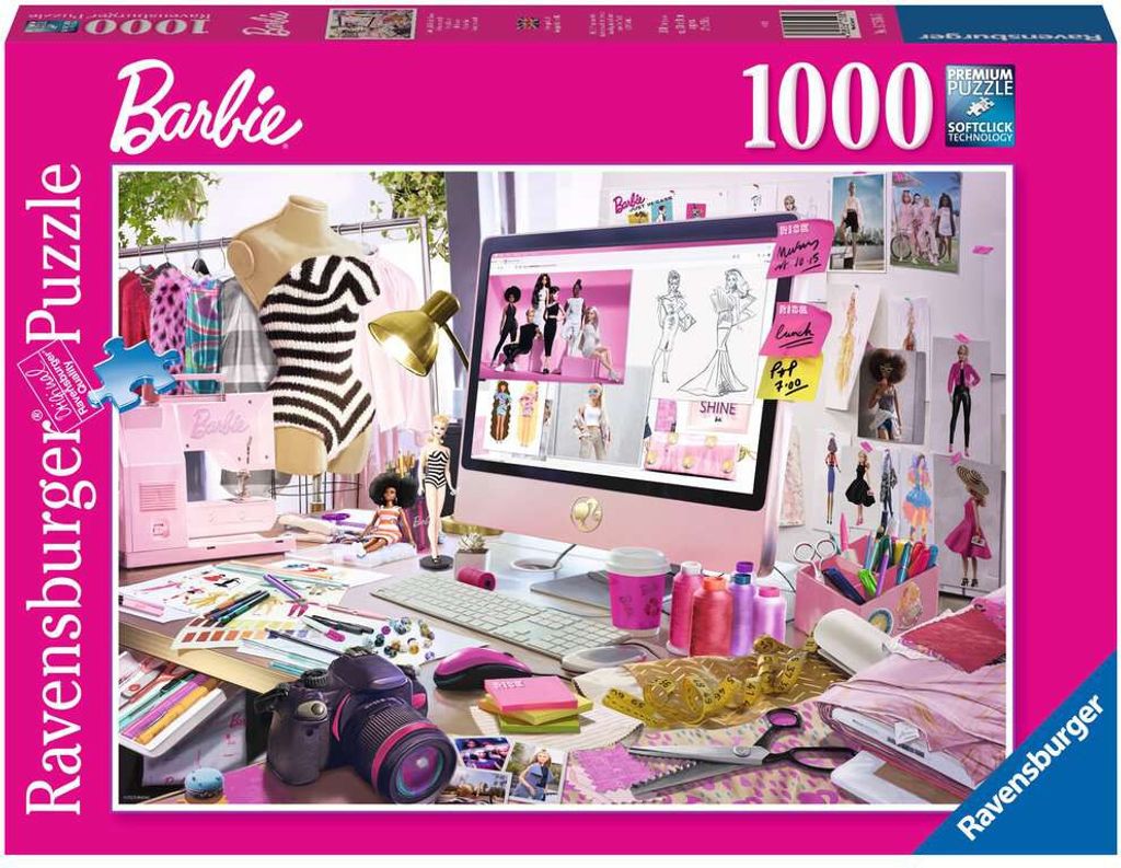 Ravensburger Barbie Puzzle Mode-Ikone 1000 Teile Puzzle