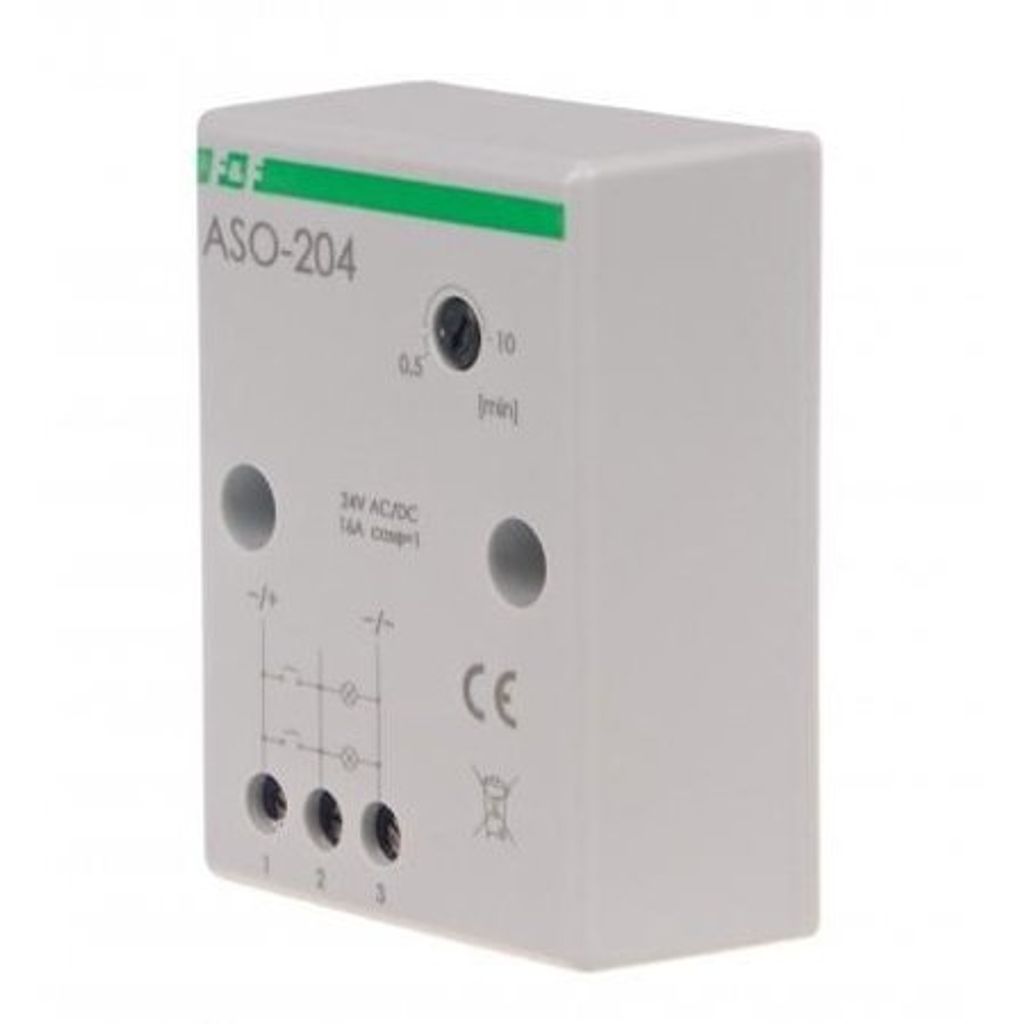 Treppenhausautomat 16A 1×NO/NC 24V ASO-204 F&F