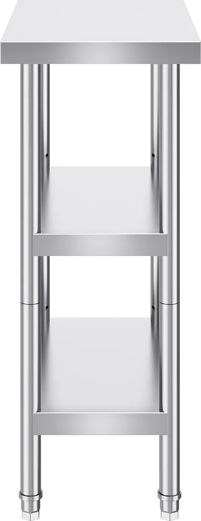 Table en Inox SucceBuy : Solution de Rangement et Travail Robuste