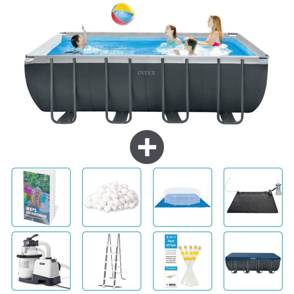 Ultra XTR Pool Rechteckig - 549x274x132 cm - 9-teilig S534