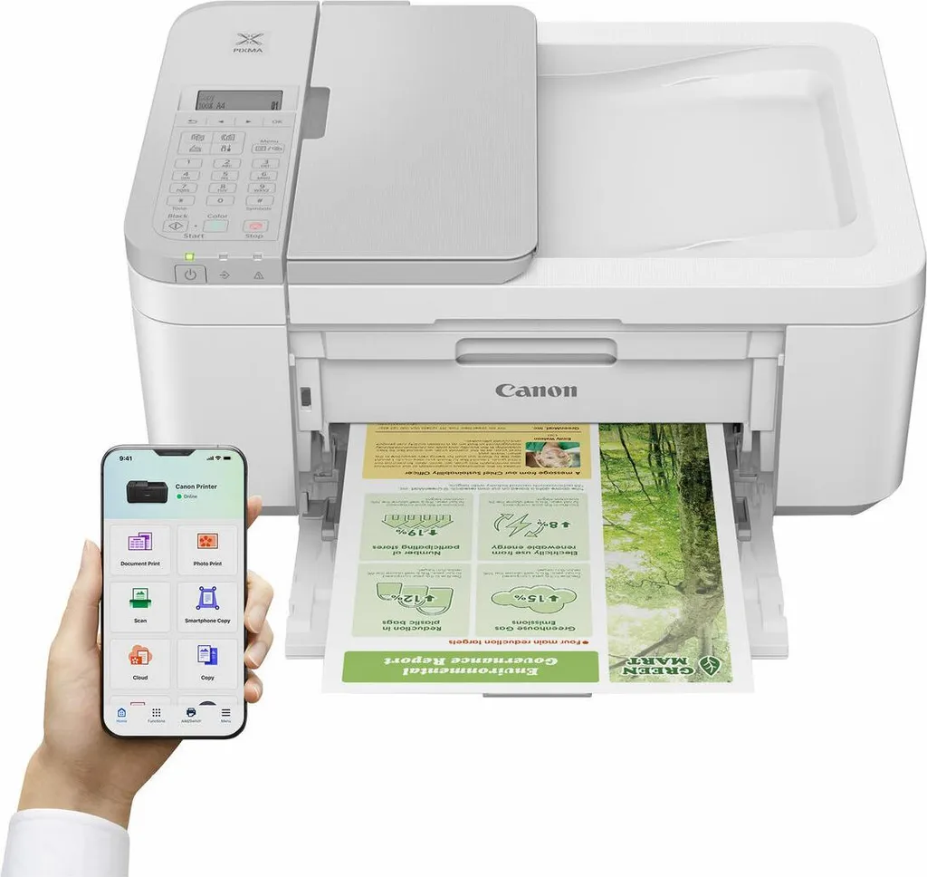 Canon PIXMA TR4756I: La Stampante che Risolve i Problemi di Spazio