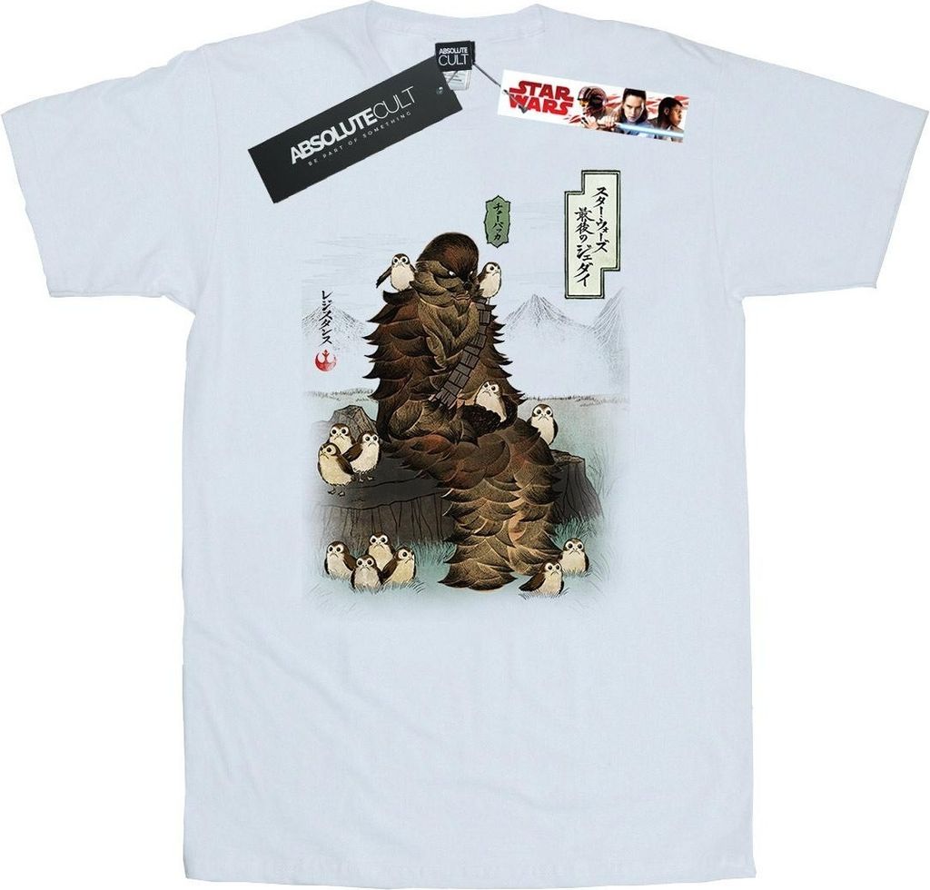 Star Wars - "The Last Jedi" T-Shirt für Herren BI46999 (L) (Weiß)