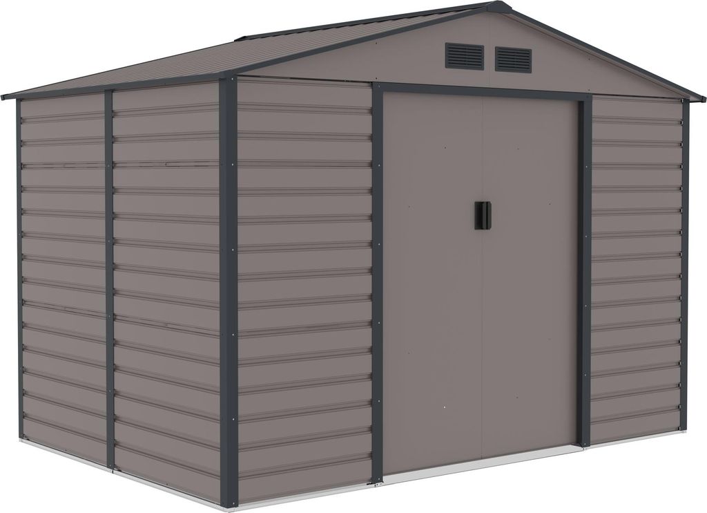 G21 Gartenhaus G21 GAH 529 - 277 x 191 cm, grau G21-63900531