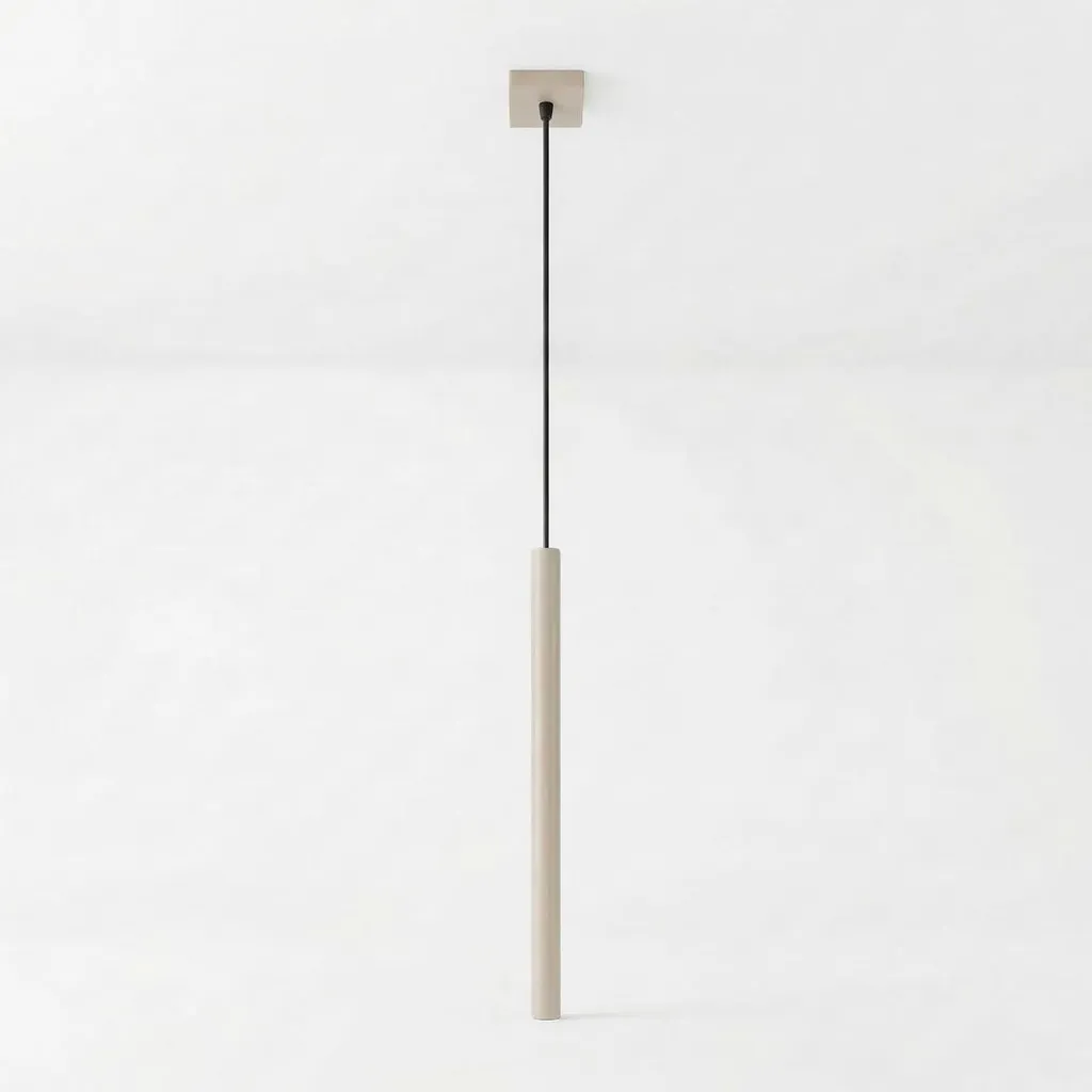 Suspension Victoria Taupe pour Îlot de Cuisine - Luminaire Linéaire 114cm