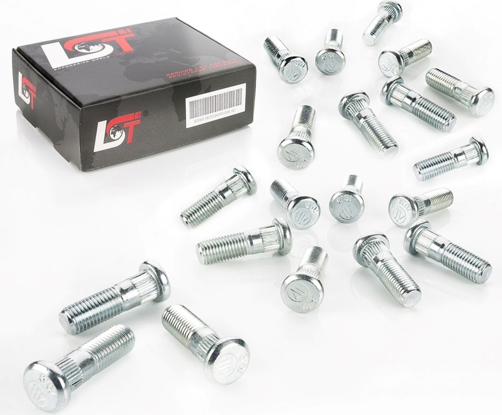 20x Radschraube Rändelbolzen Stehbolzen Schraube M12 x 1,5 x 24 für HONDA ACURA