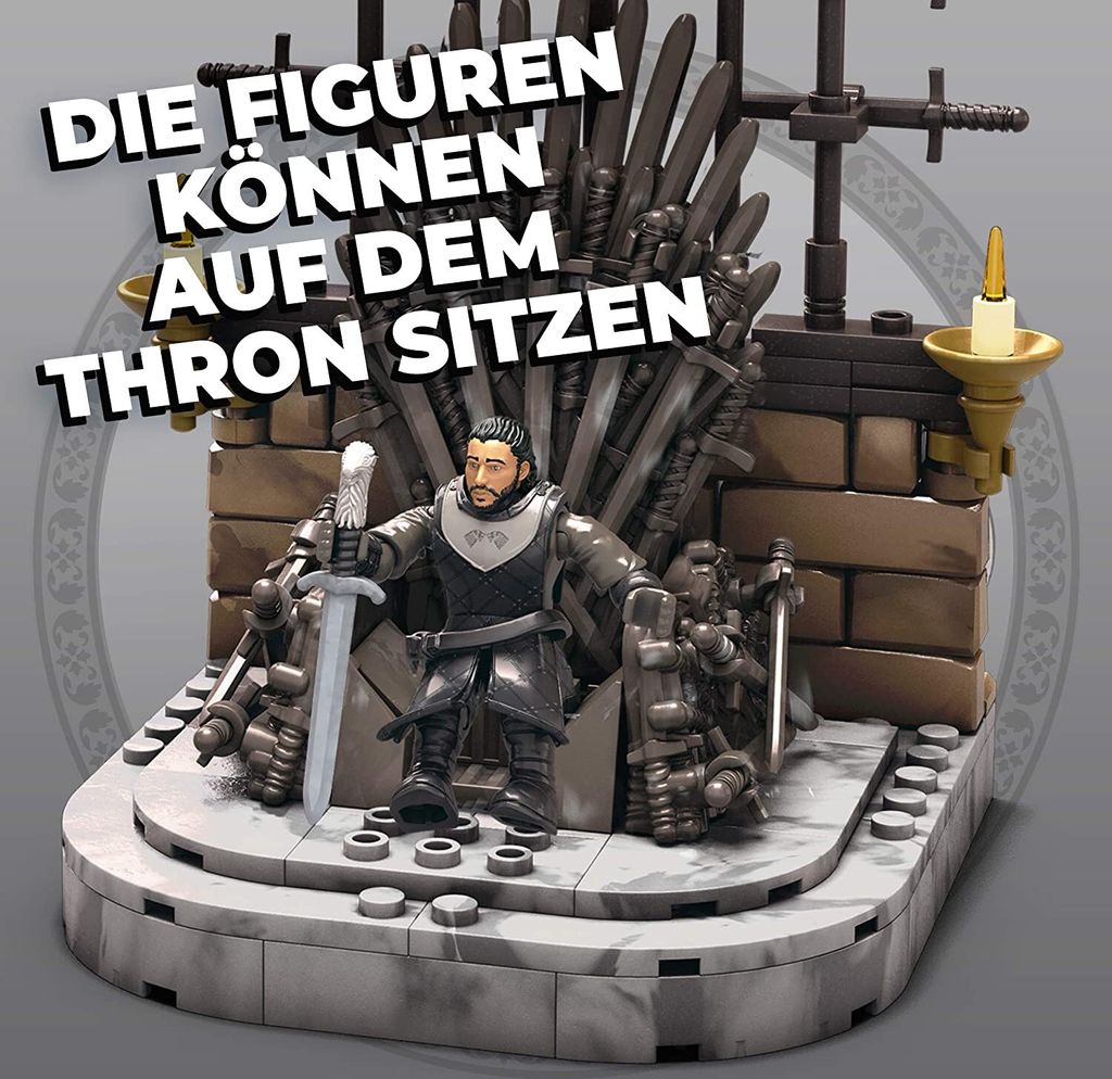 Mega Construx Probuilder Hra o trůny Der eisterne Thrones Obrázek produktu 3