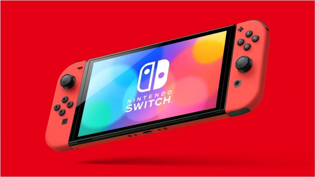 Nintendo Switch modèle OLED Édition Mario Rouge avec écran 7 pouces - 2