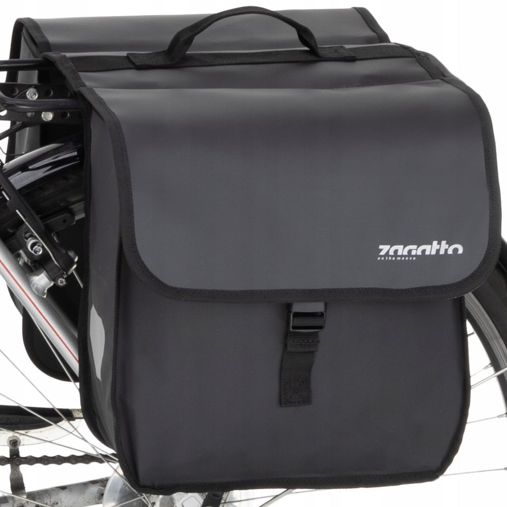 Zagatto Sakwa Rowerowa Na Bagażnik Podwójna ZG864 Zdjęcie produktu 