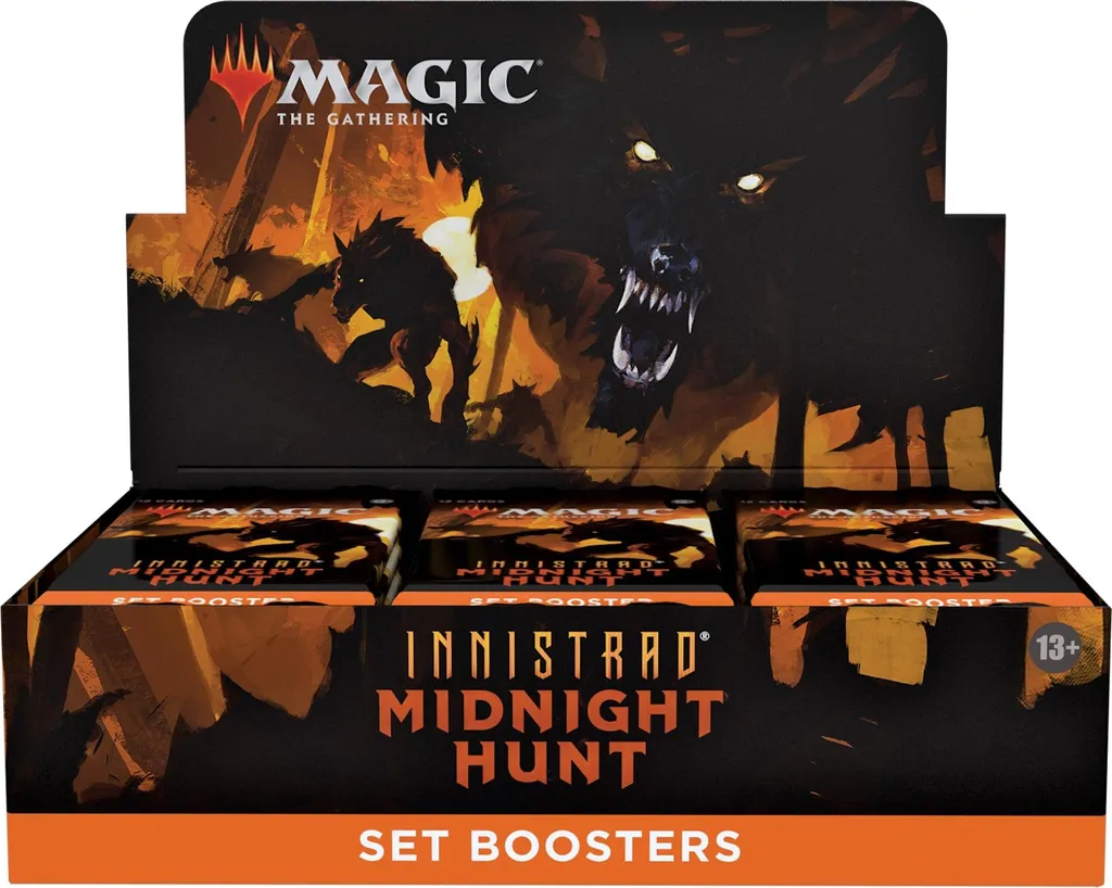Boîte de boosters d'extension Magic Innistrad Midnight Hunt MTG - 4