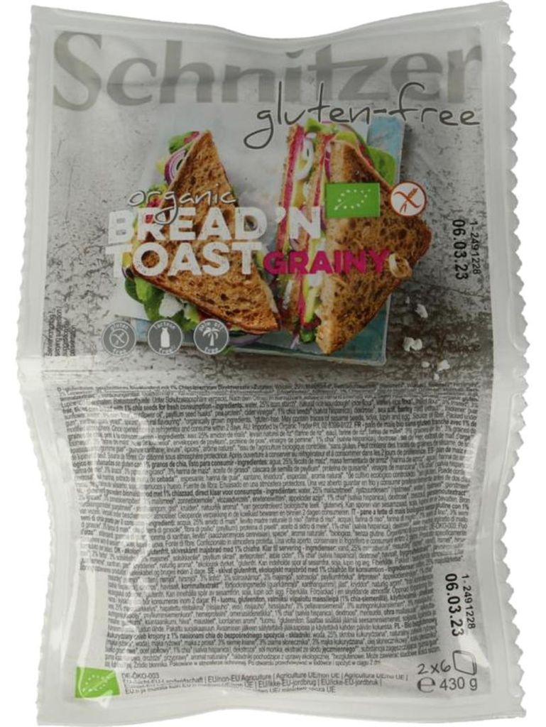 Schnitzer Bread'N Toastgranny Schnitzer (430 gr) Productafbeelding 