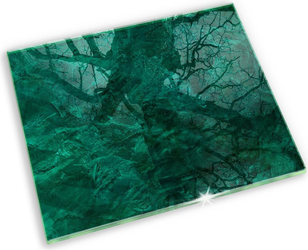 Untersetzer für Grabkerze Motiv Grabstein Gummifüße - 60x52 cm - Steinhintergrundtextur