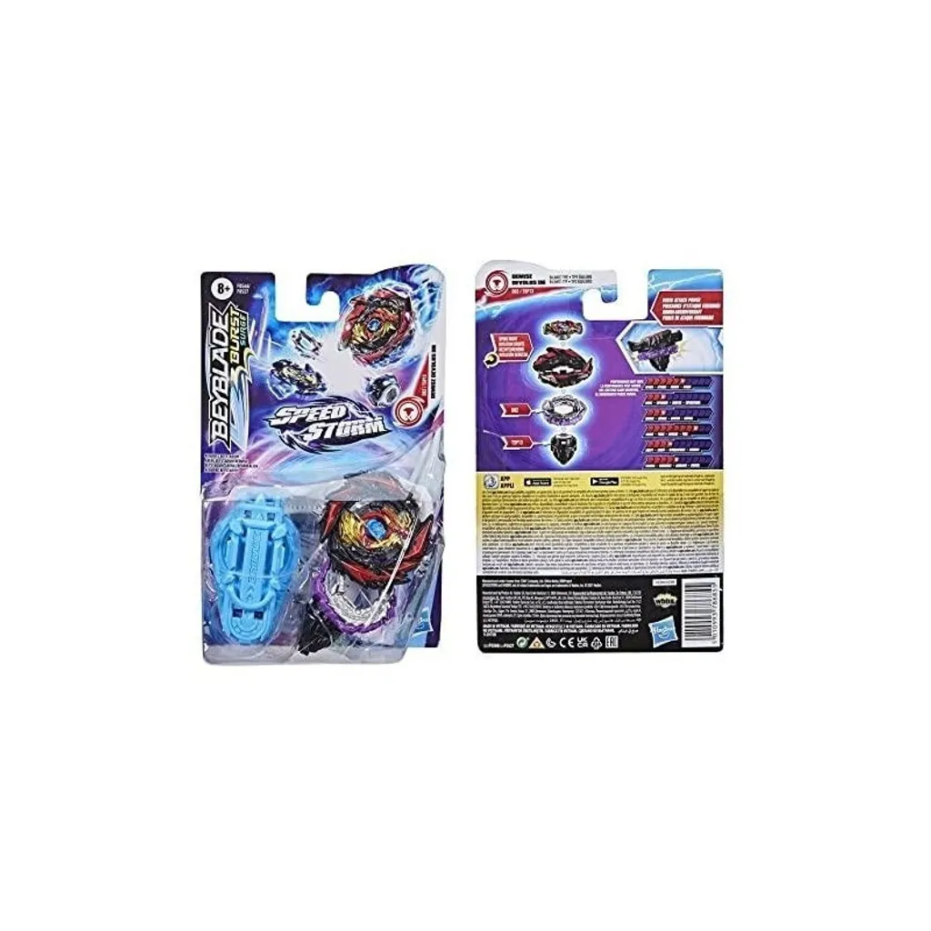 Beyblade Burst Surge Speedstorm Demise Devolos D6 Lanceur Hasbro Équilibre