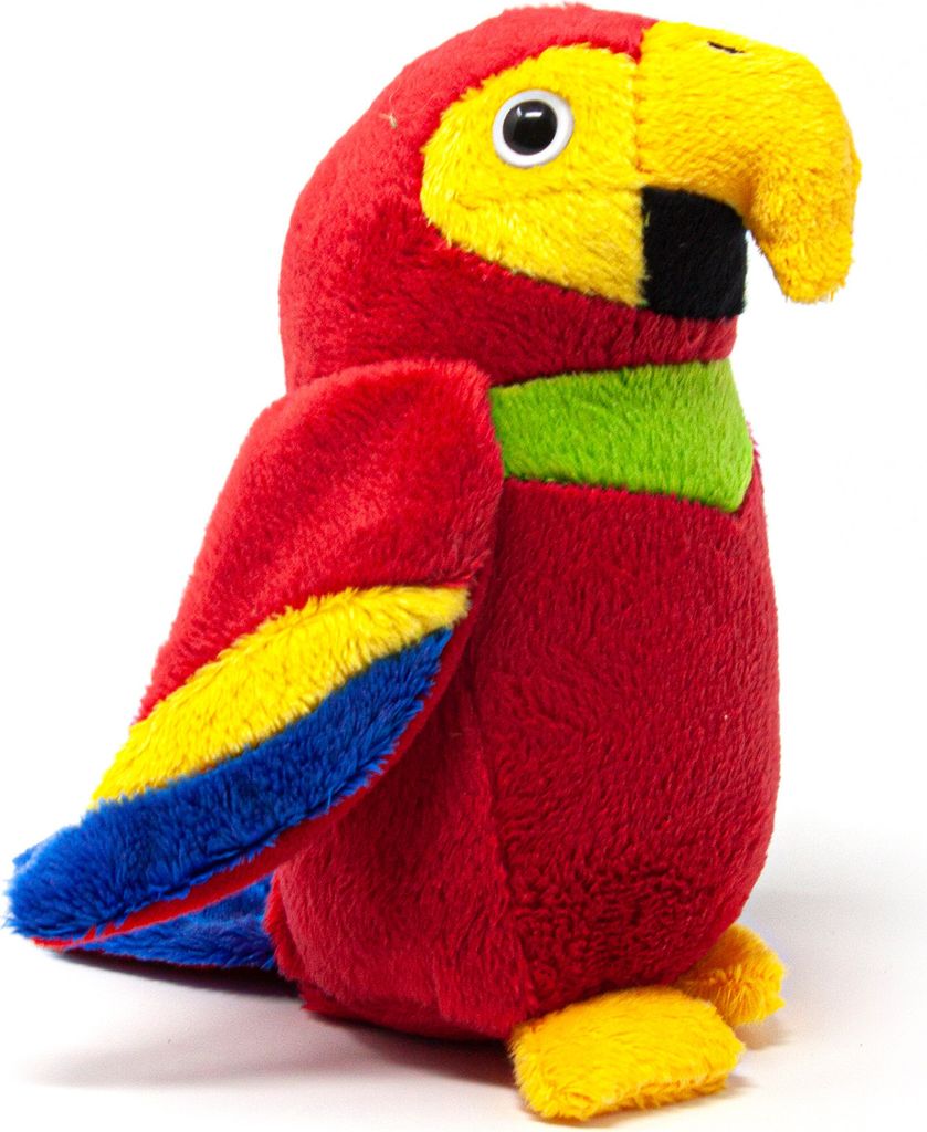 Cornelissen - Doudou - Perroquet rouge - 15 cm Image du produit 