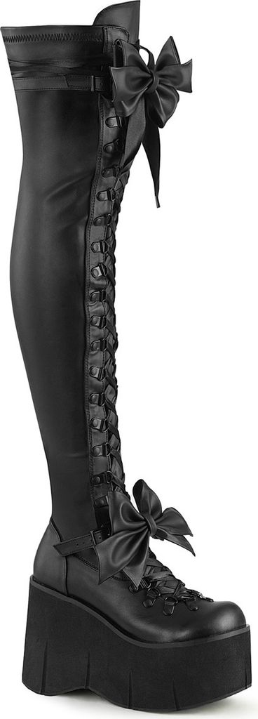Damskie buty KERA-303 marki DemoniaCult, Czarny , EU 36, US Zdjęcie produktu 