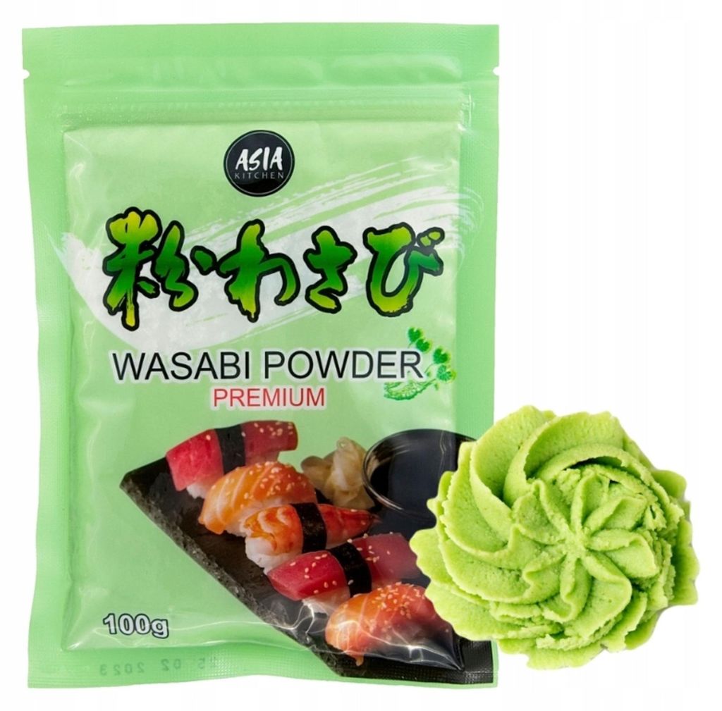 Poudre de wasabi, 100 g, Asia Kitchen Image du produit 