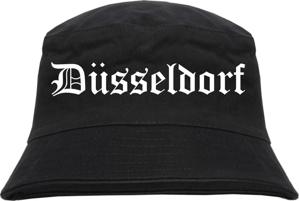 Düsseldorf Fischerhut - Altdeutsch - bedruckt - Bucket Hat Produktbild 