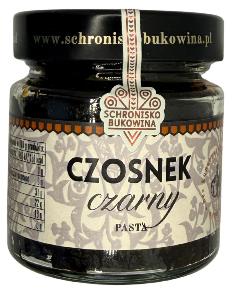 Pasta z czarnego czosnku 100% 200 g Zdjęcie produktu 