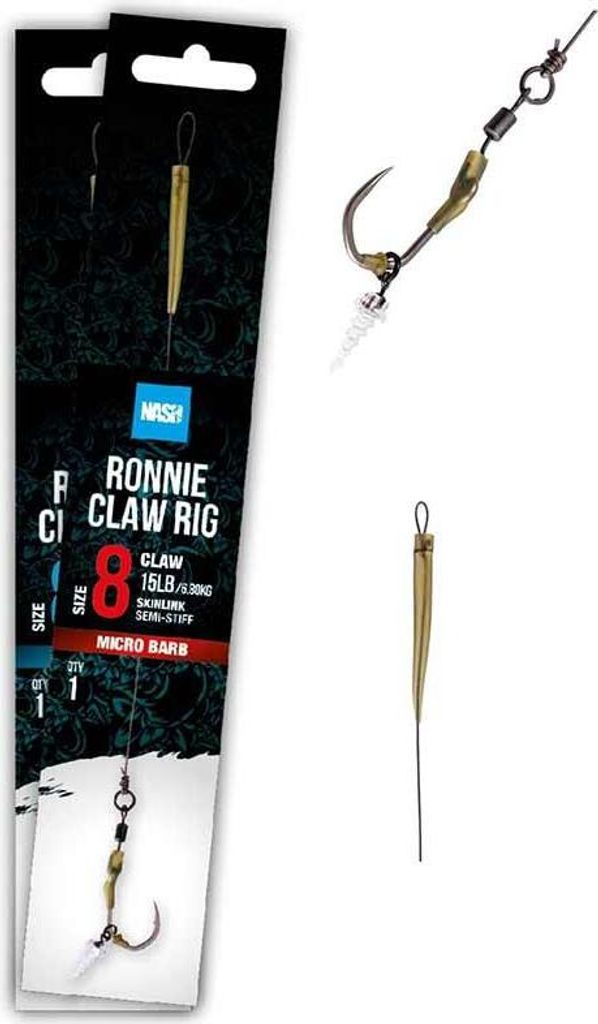 Nash Ronnie Claw Rig veľkosť 4 Obrázok produktu 