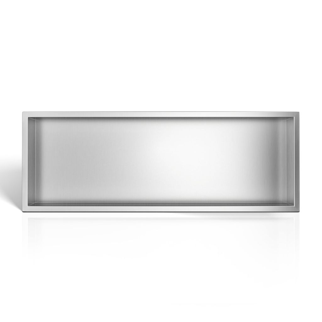 Balneo | Wall-box One - Inox - 90x30x7cm - Wasserdicht - Edelstahl Regal