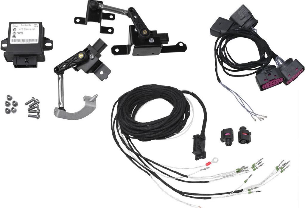 Original Kufatec Kabelsatz Kabelbaum Adapter Kabel aLWR Komplett-Set für Audi A4