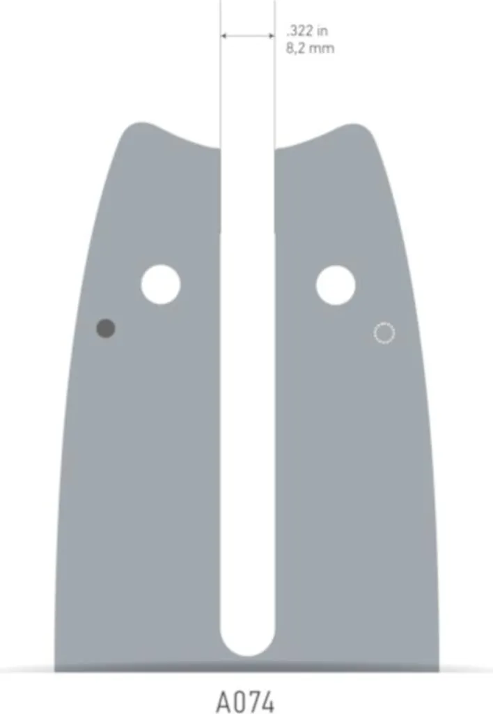 Guida Oregon 124MLEA041 Micro-Lite 30cm 3/8 1.1mm | Taglio Narrow Kerf