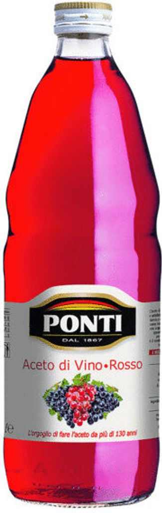Ponti Aceto di Vino Rosso / Rotweinessig 1 ltr.
