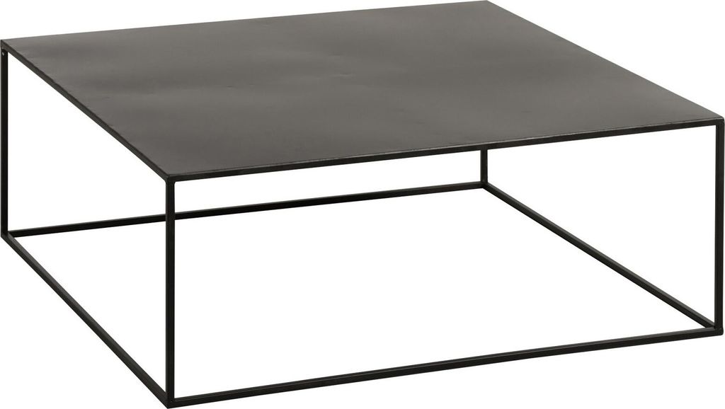 Quadratischer Couchtisch aus Metall Produktbild 