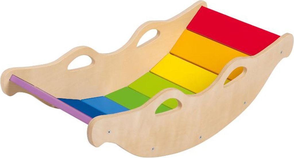 Playtive Balancewippe aus massivem Birkensperrholz in Produktbild 
