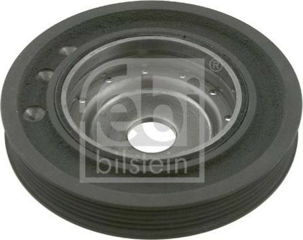 FEBI BILSTEIN 24935 Riemenscheibe, Kurbelwelle OE 12303AY600 kompatibel mit Clio, Scenic, Megane, Modus