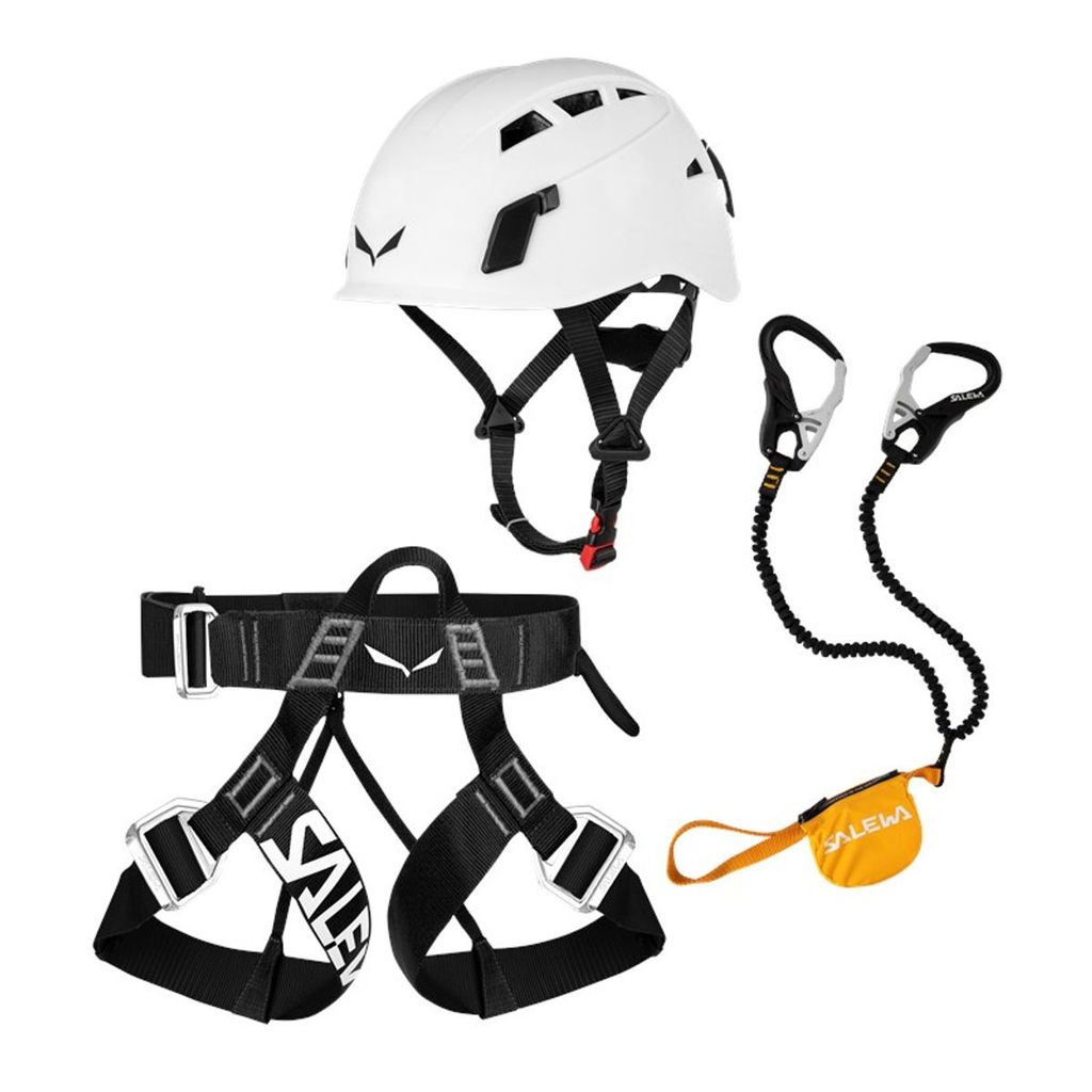 *Kit Vf Core/Vf Evo/Toxo 3.0, Unisex - Salewa, Farbe:0955-BLACK/YELLOW, Größe:UNI