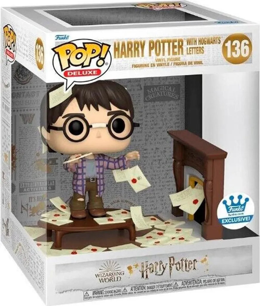Figurine Harry Potter de Luxe Édition Anniversaire avec Lettres Poudlard