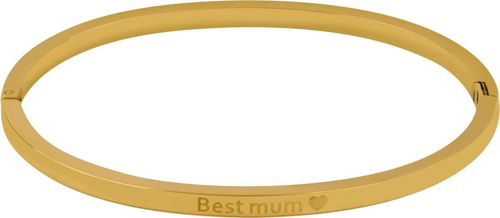 Gravierbares Armband mit Herz und Schriftzug