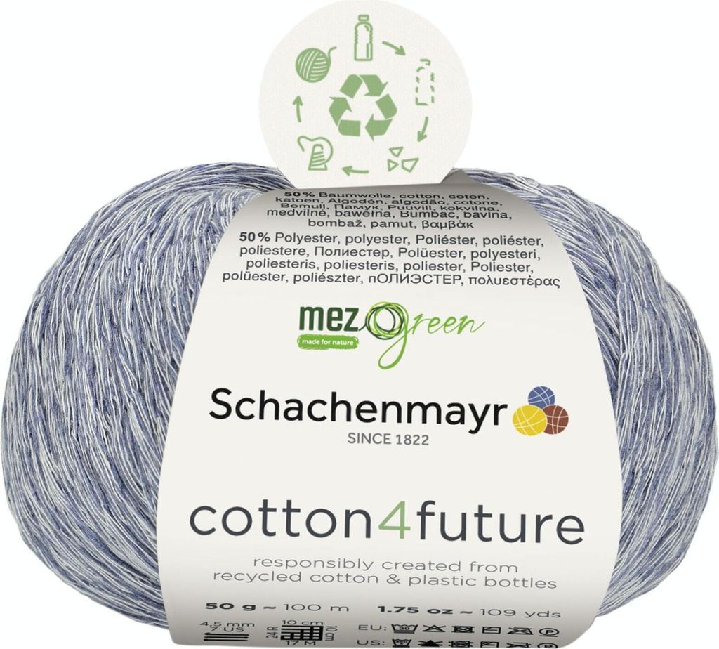 Schachenmayr Baumwolle4future, 50g Denim Handstrickgarne, Produktbild 