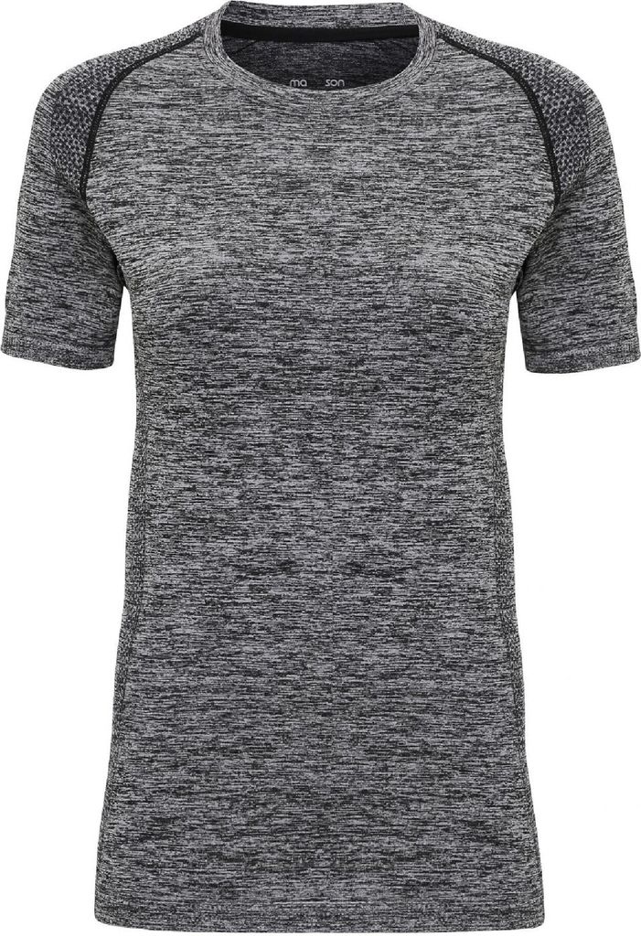 TriDri Damen Seamless 3D Fit Multi Sport Performance Kurzarm Top RW6189 (L) (Anthrazit)