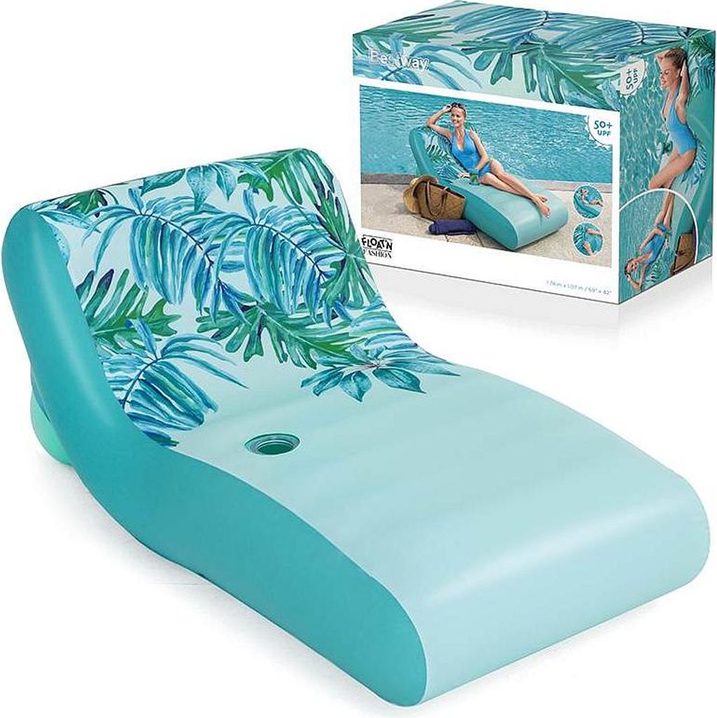BESTWAY 43402 - Nafukovací lehátko s textilním potahem 176 Image du produit 