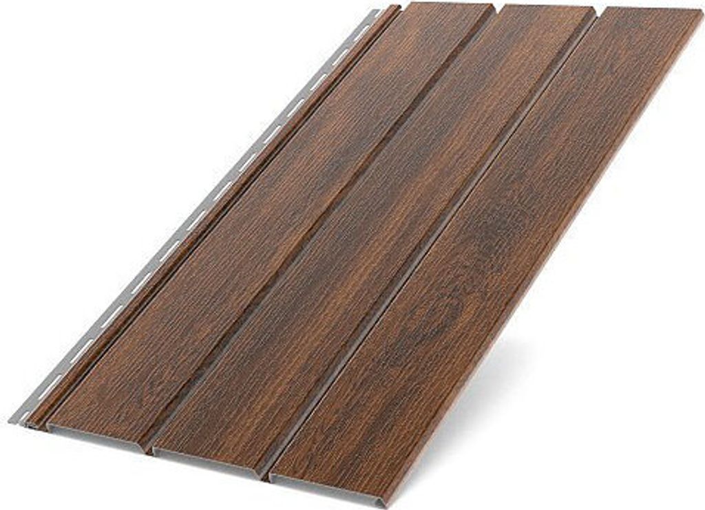 Kunststoffpaneele Nussbaum Classic B-1,50m Wandpaneele Deckenpaneele Musterstück / Farbmuster