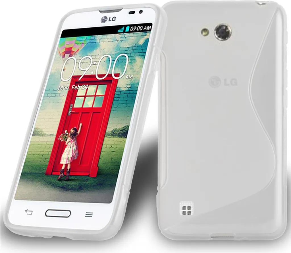 Custodia LG L50 Trasparente Cadorabo: Stile e Protezione in Silicone