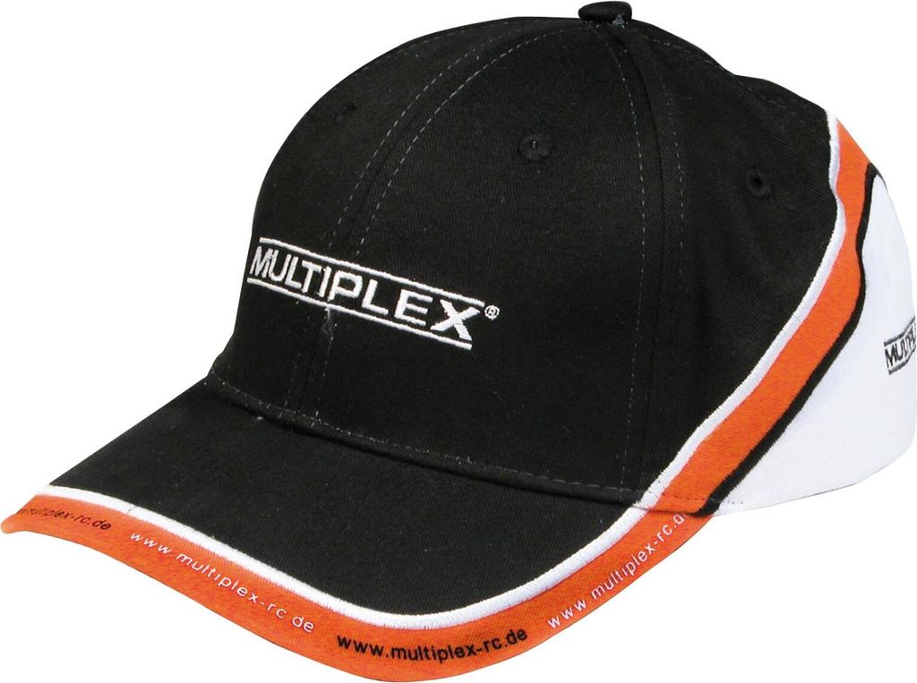 Multiplex MPX-Cap weiß/orange/schwarz 852968