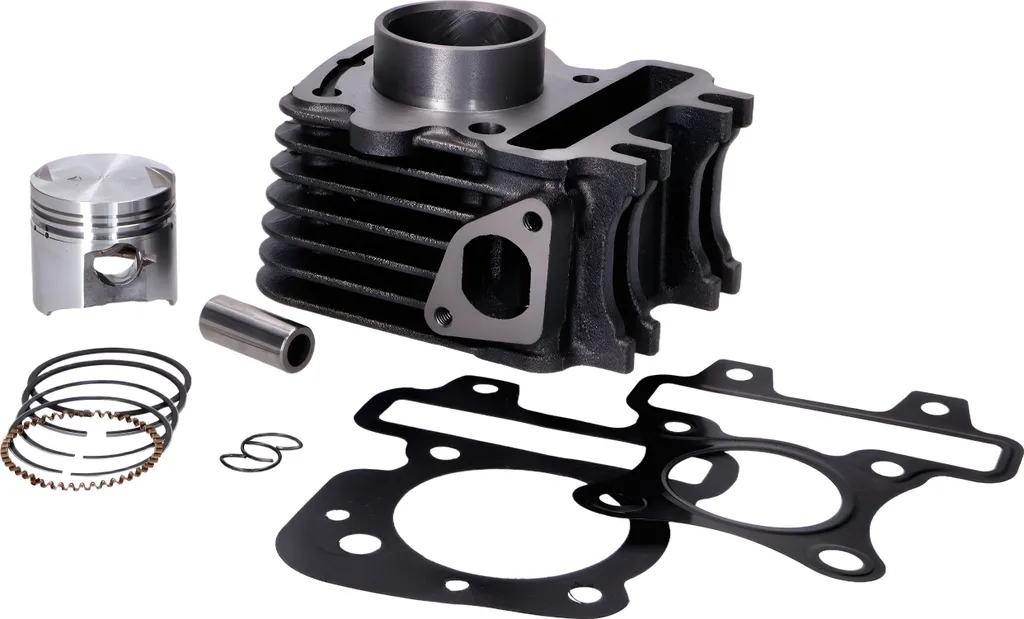 Kit cylindre DMP 50cc en fonte grise pour scooter Piaggio Zip 4T 2V