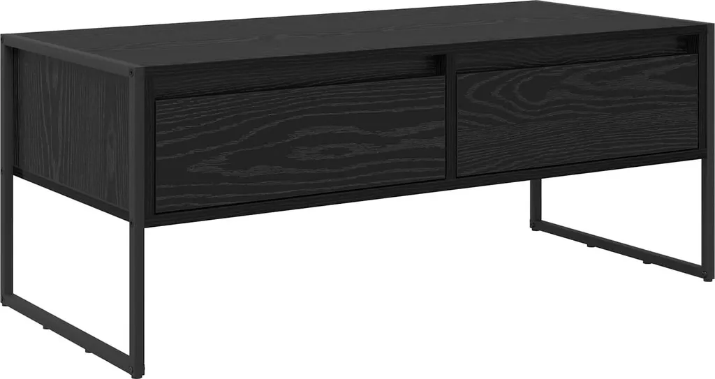 Tavolino da Salotto Nero 100x40 cm vidaXL | Ideale per la Famiglia