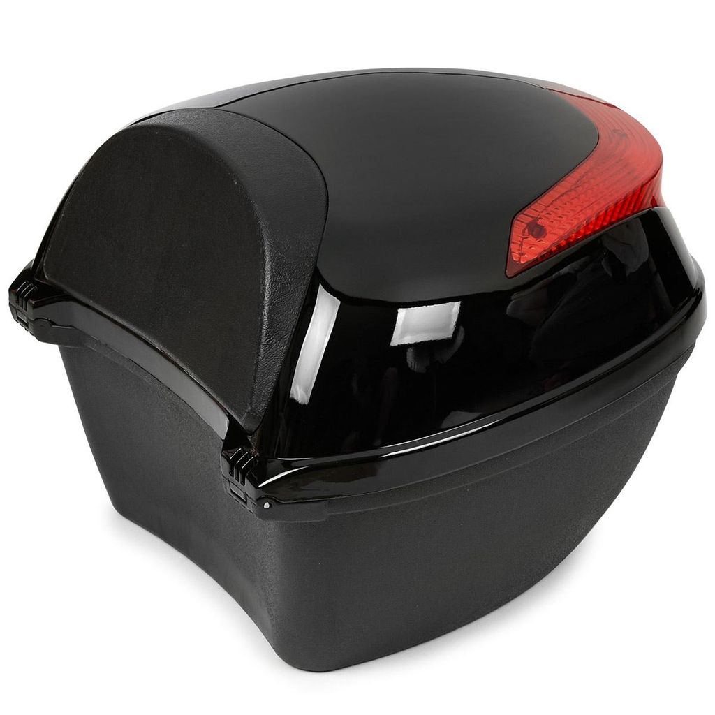 Motorradkoffer Top Case Helmkoffer Rollerkoffer Schwarz Produktbild 