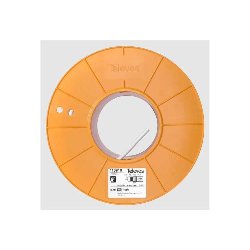 Câble coaxial anti-interférences TELEVES SK2020PLUS 100m CPR B2ca - 5
