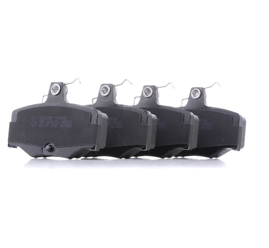 RIDEX Bremsbeläge Satz Hinten für NISSAN ALMERA II Hatchback (N16) 402B0075